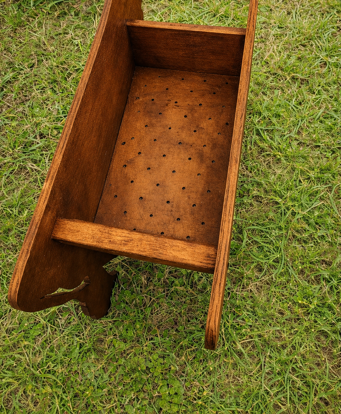Dairy Cow Wood Decor Flower Planter