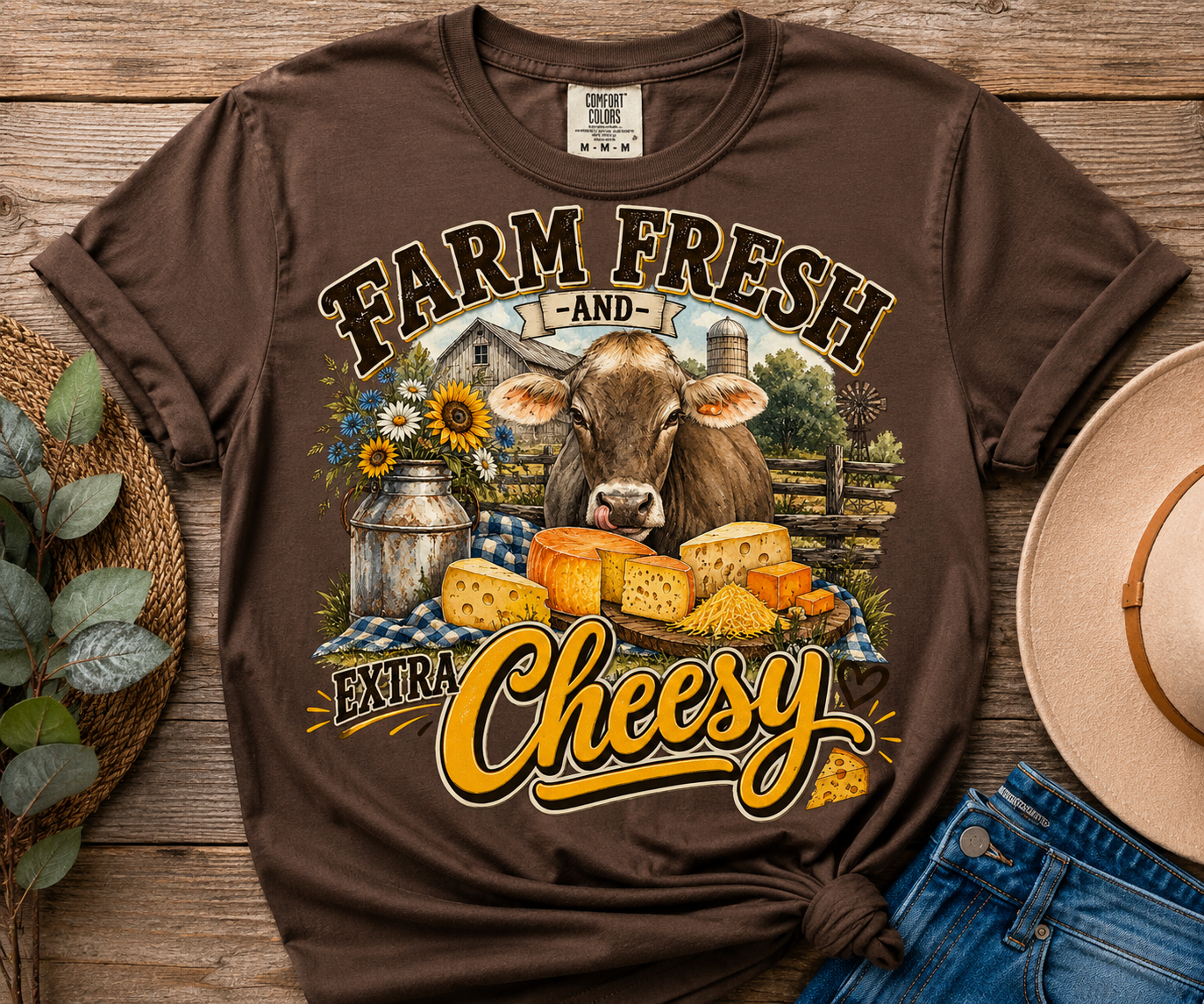 Farm Fresh and Extra Cheesy (Brown Swiss)