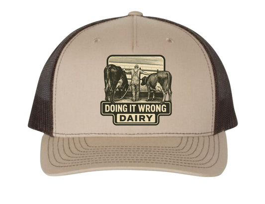 Richardson 112 Cows Logo, Doing It Wrong Dairy