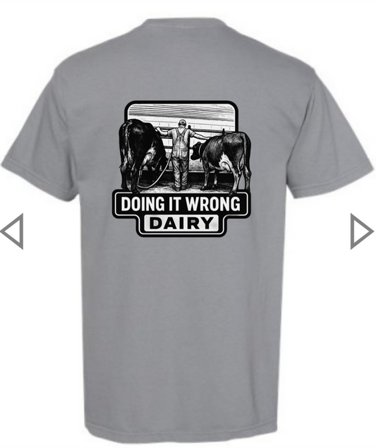 Comfort Colors Granite Pocket T