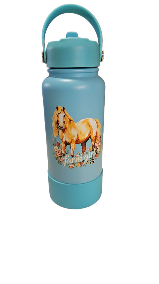 30OZ Tumbler, Horse Farm Girl