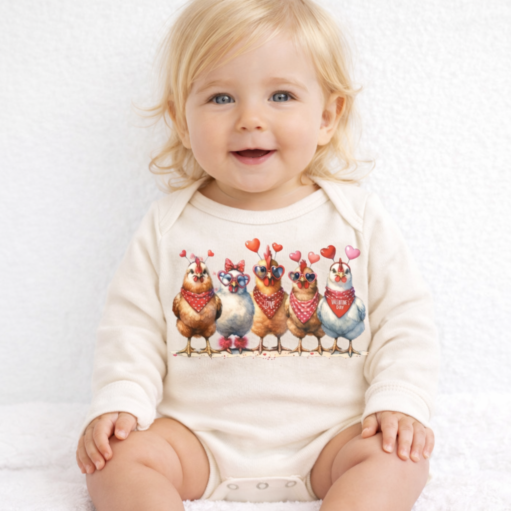 Chicken Valentine's Crewneck