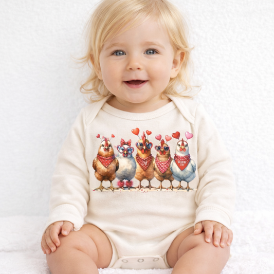Chicken Valentine's Crewneck