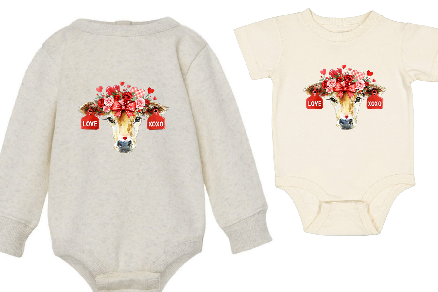 Valentine Jersey Onesie