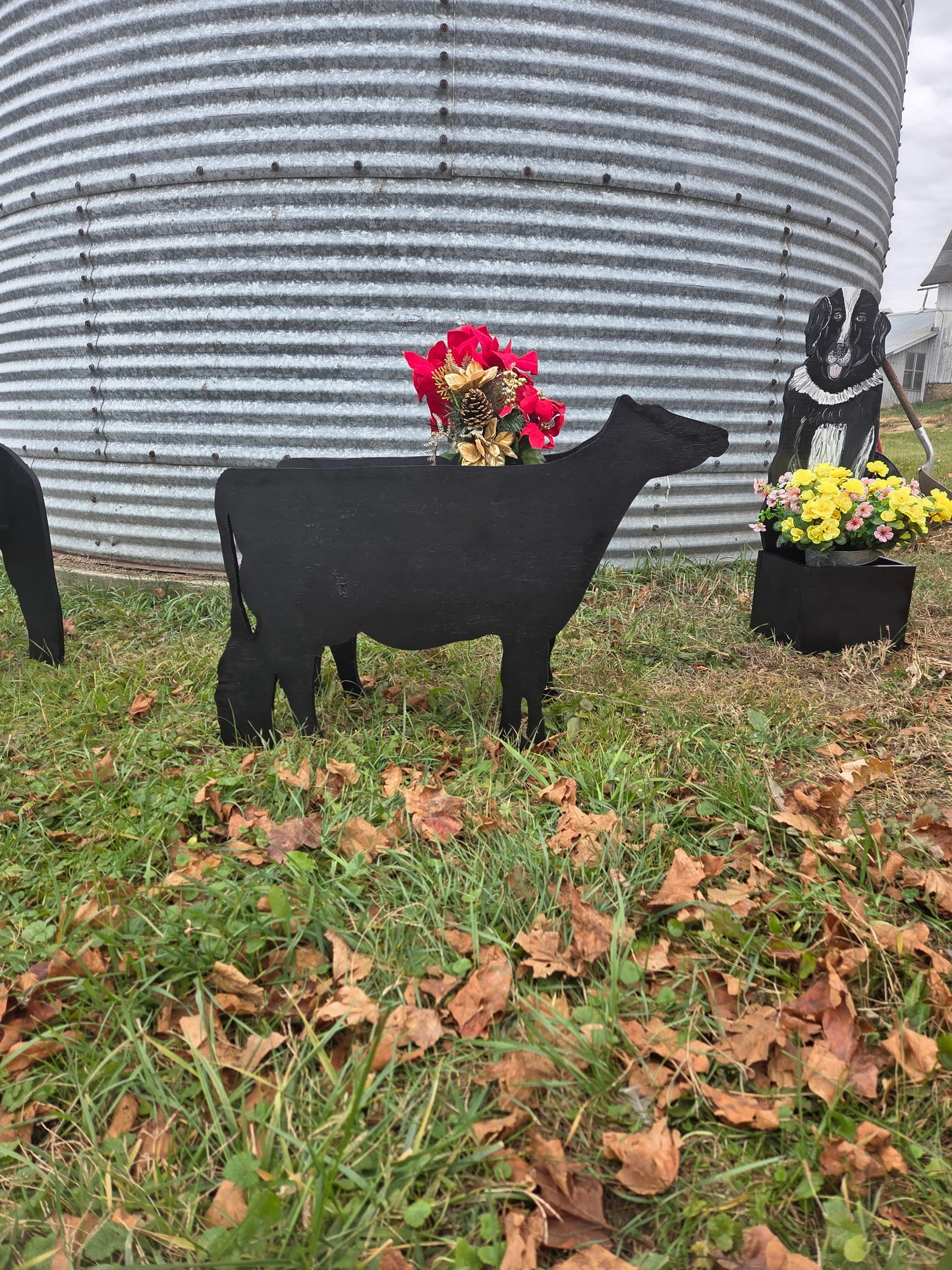 Dairy Cow Wood Decor