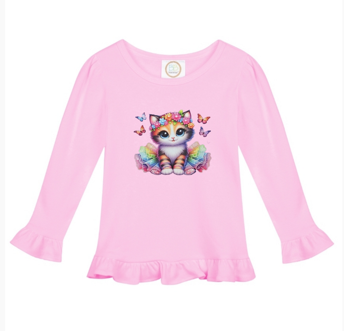 Kitten Flutter Sleeve Top