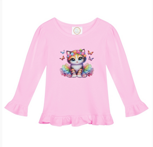 Kitten Flutter Sleeve Top
