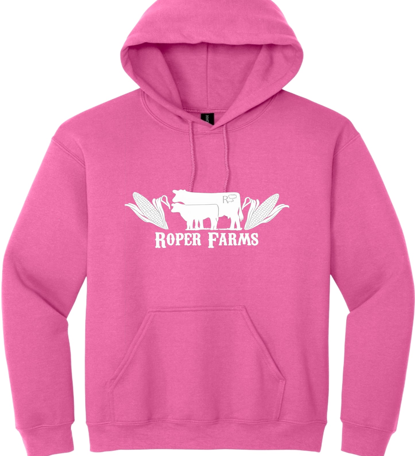 Roper Farms - White Logo