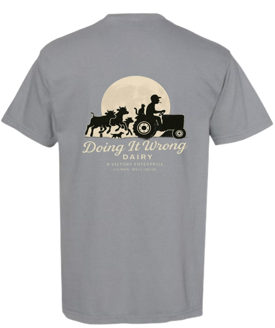Doing it Wrong Dairy, Granite Pocket T