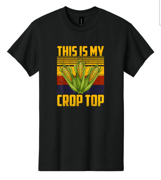 Crop Top Black T