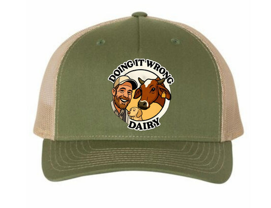 Richardson 112FP Color Cartoon Logo Doing It Wrong Dairy