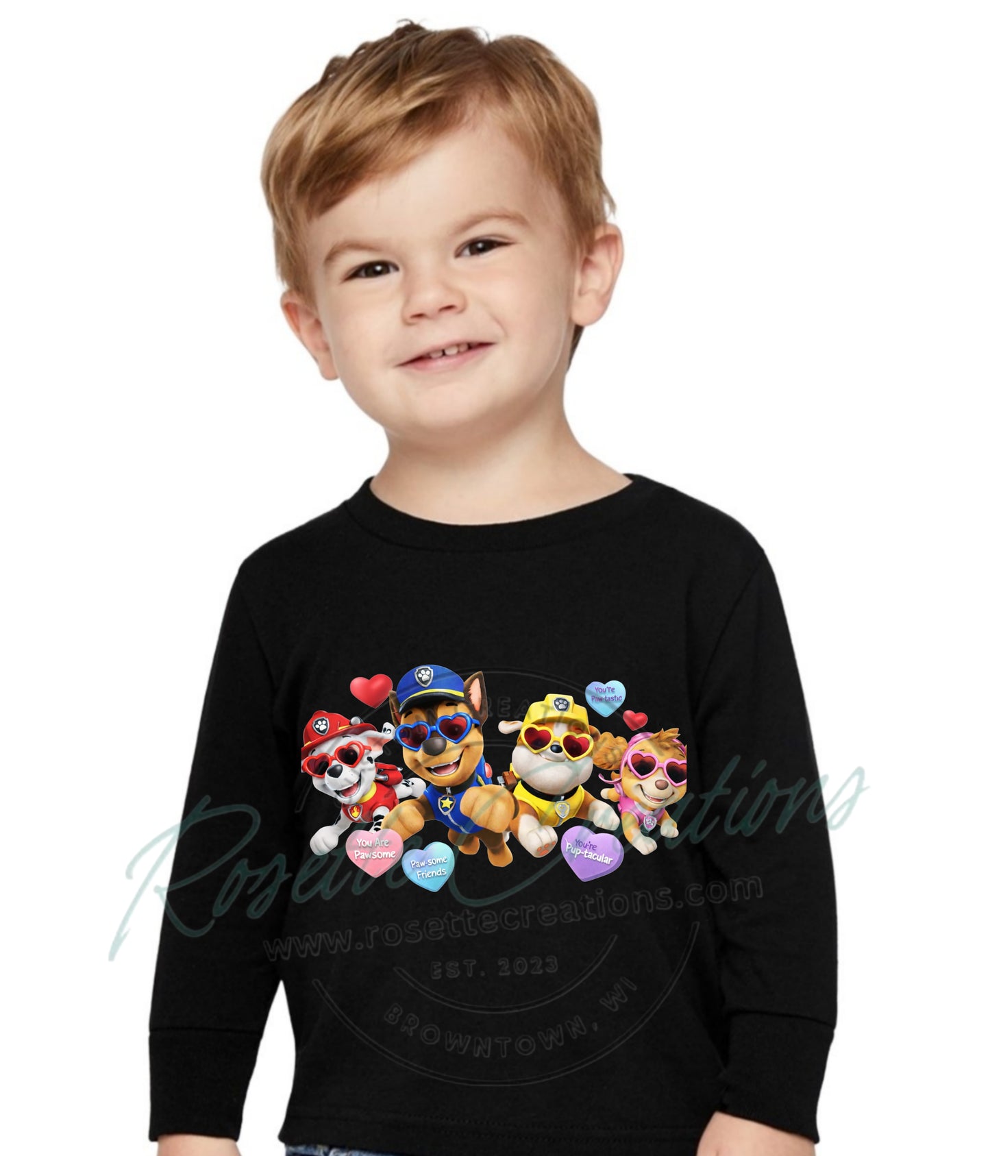 Paw Patrol Valentine Shirt
