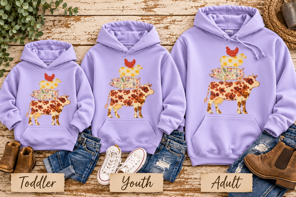 Farm Animal Stack Top