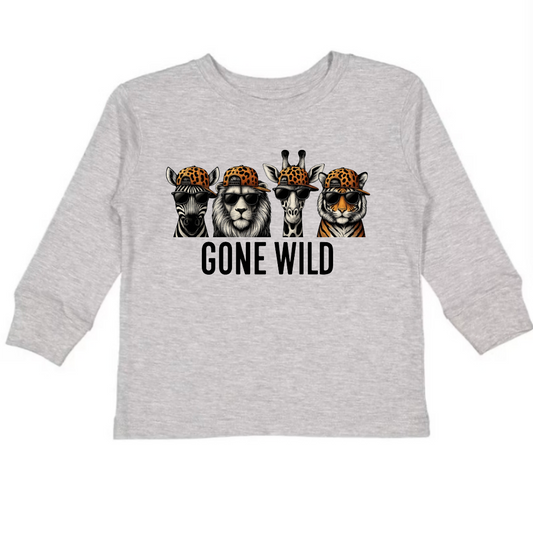 Gone Wild Grey Longsleeve