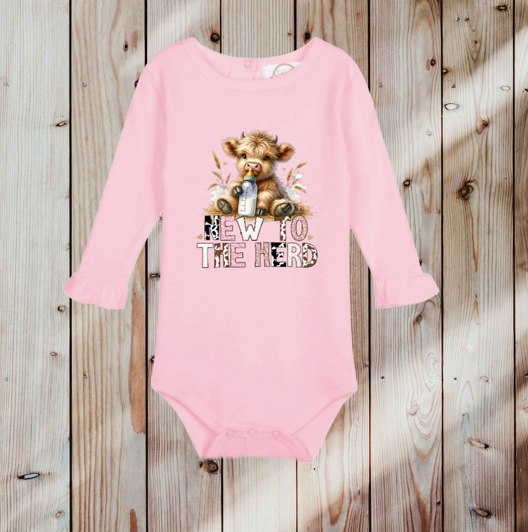 New to The Herd Infant Onesie
