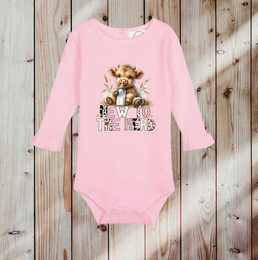 New to The Herd Infant Onesie