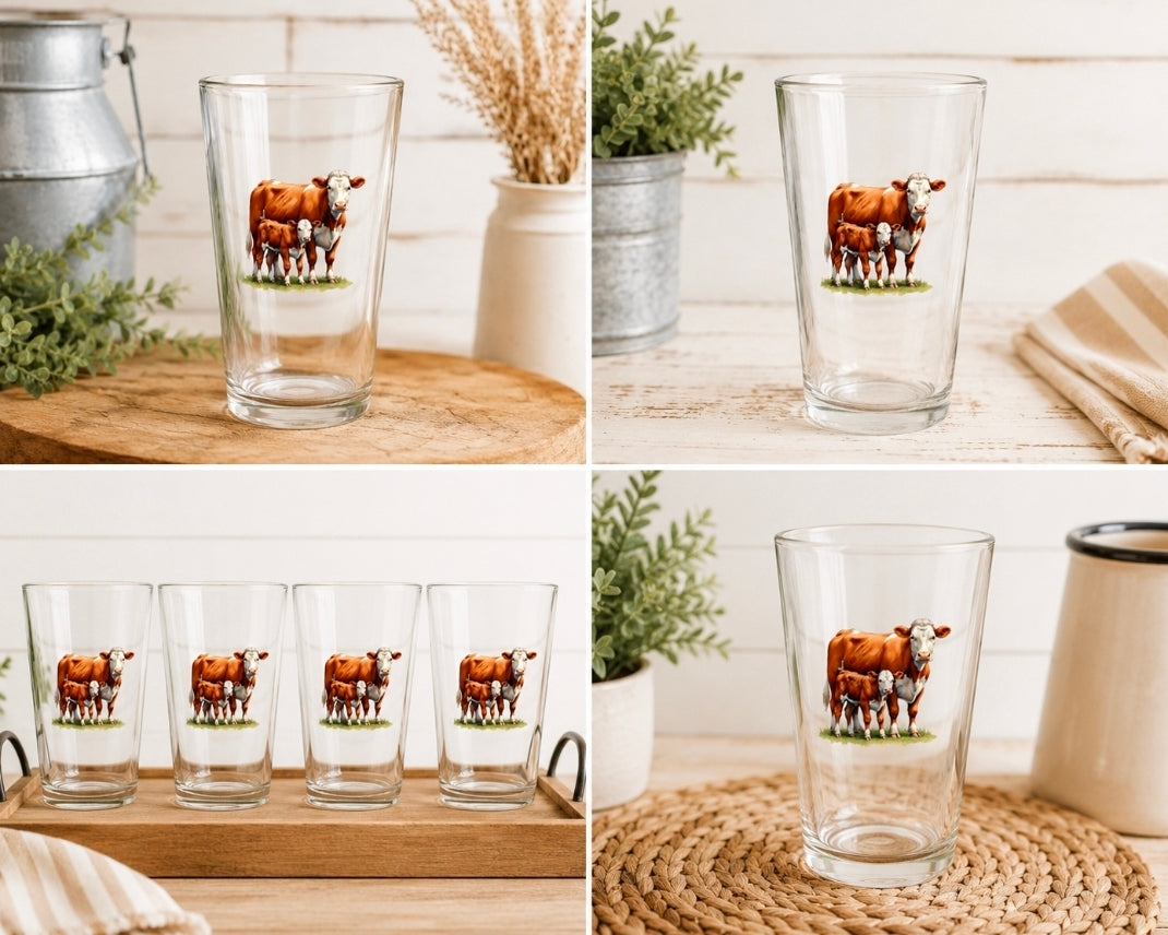 Hereford Pint Glass Drinking Cup