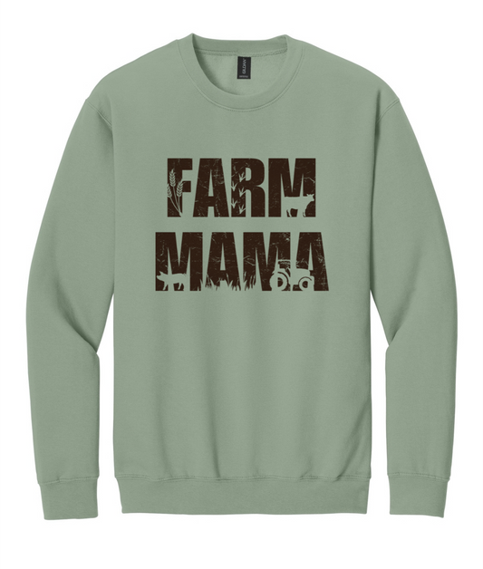Farm Mama Crewneck Sweater