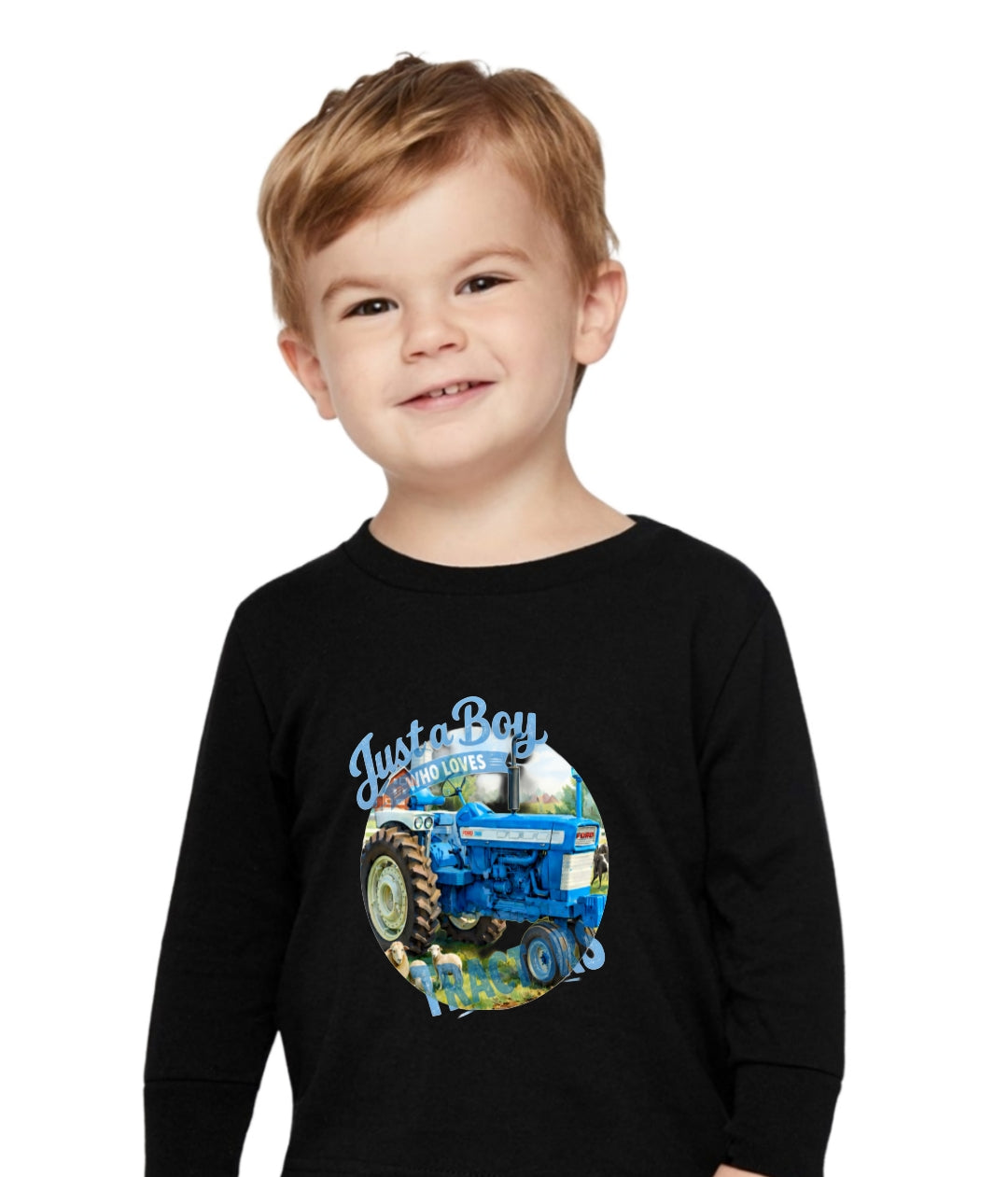 Just A Boy Who Loves Tractors 🚜 💙