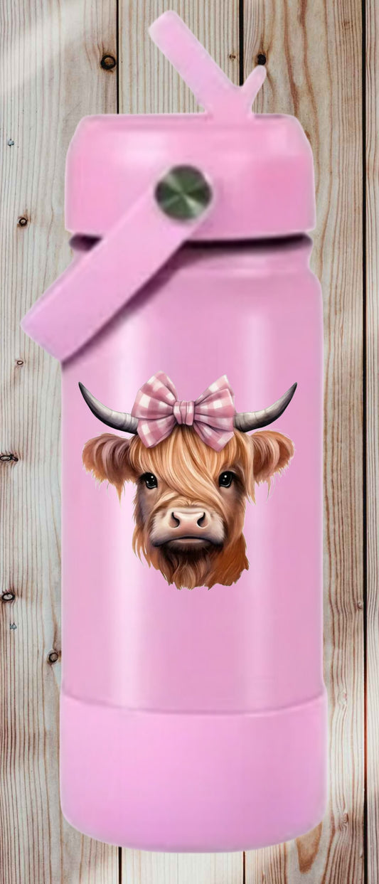 Highland Calf Tumbler, Dishwasher Safe