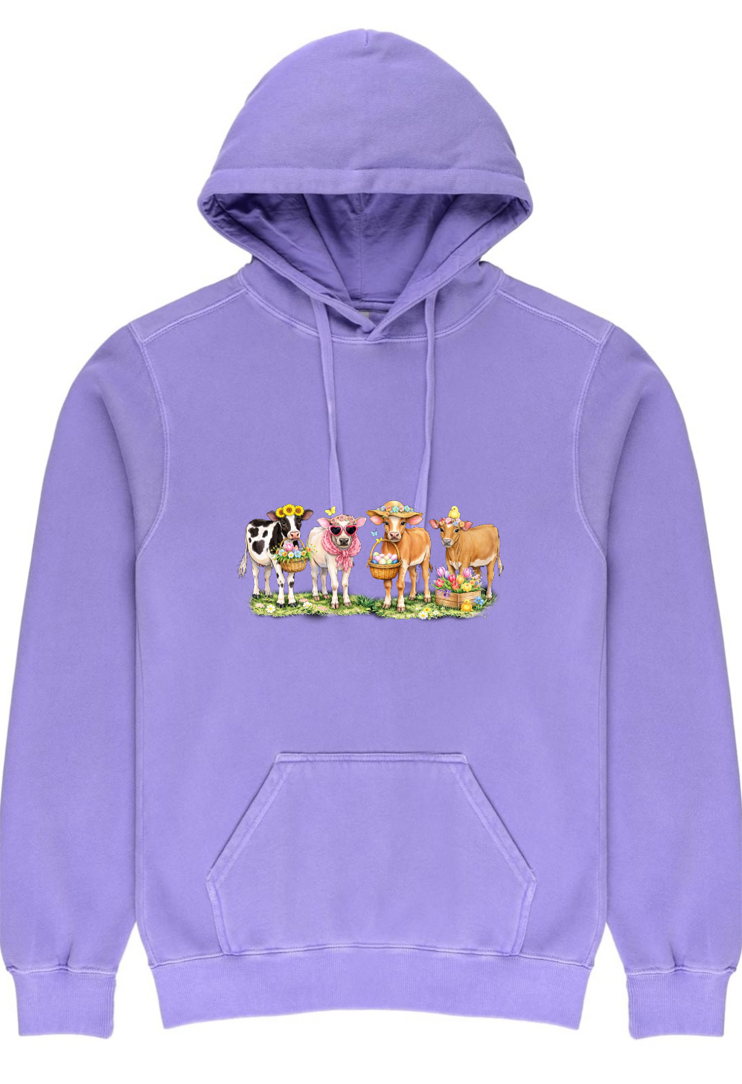 Spring Cows T or Sweater