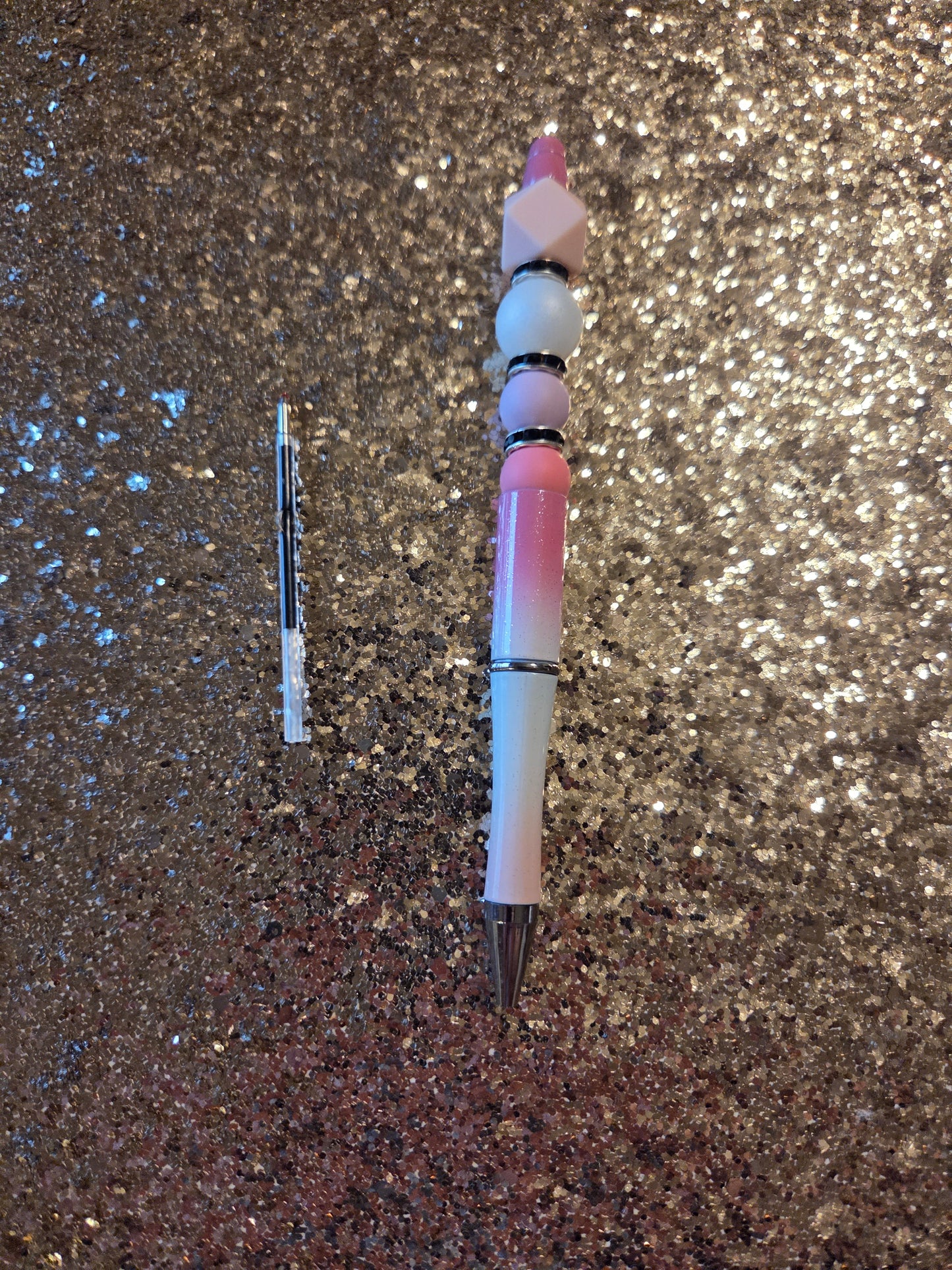 Pink Pen with one Ink Refill