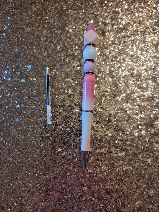 Pink Pen with one Ink Refill