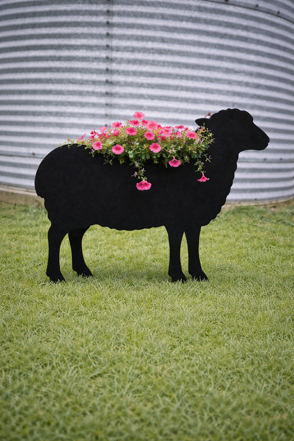 Sheep & Lamb Flower Planters / Garden Decor Indoor or Outdoor Flower Pots