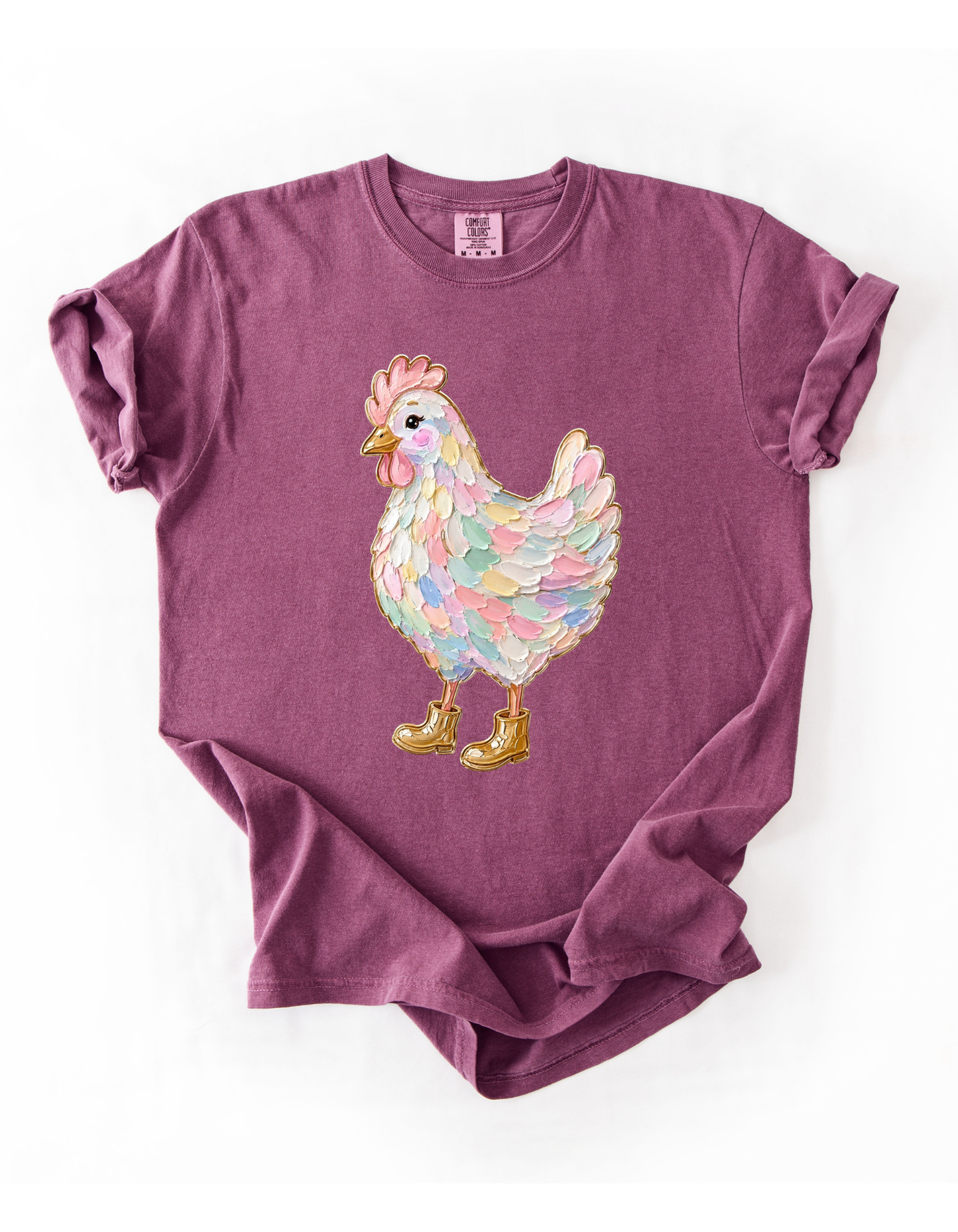 Chicken Shirt Pastel Colored