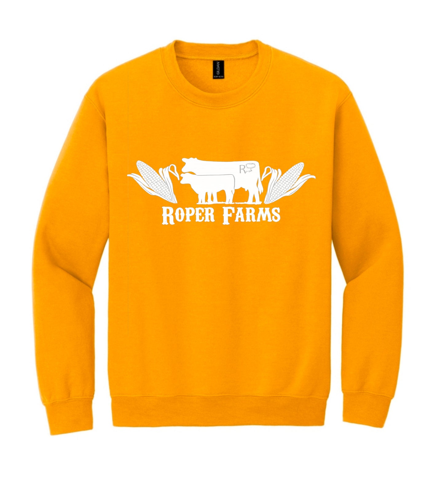 Roper Farms Crewneck - White Logo