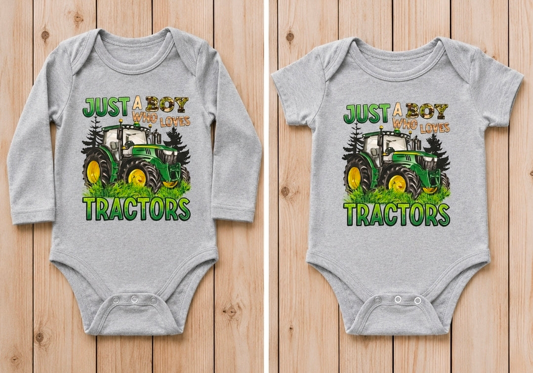 Just A Boy Who Loves Tractors (John Deere)