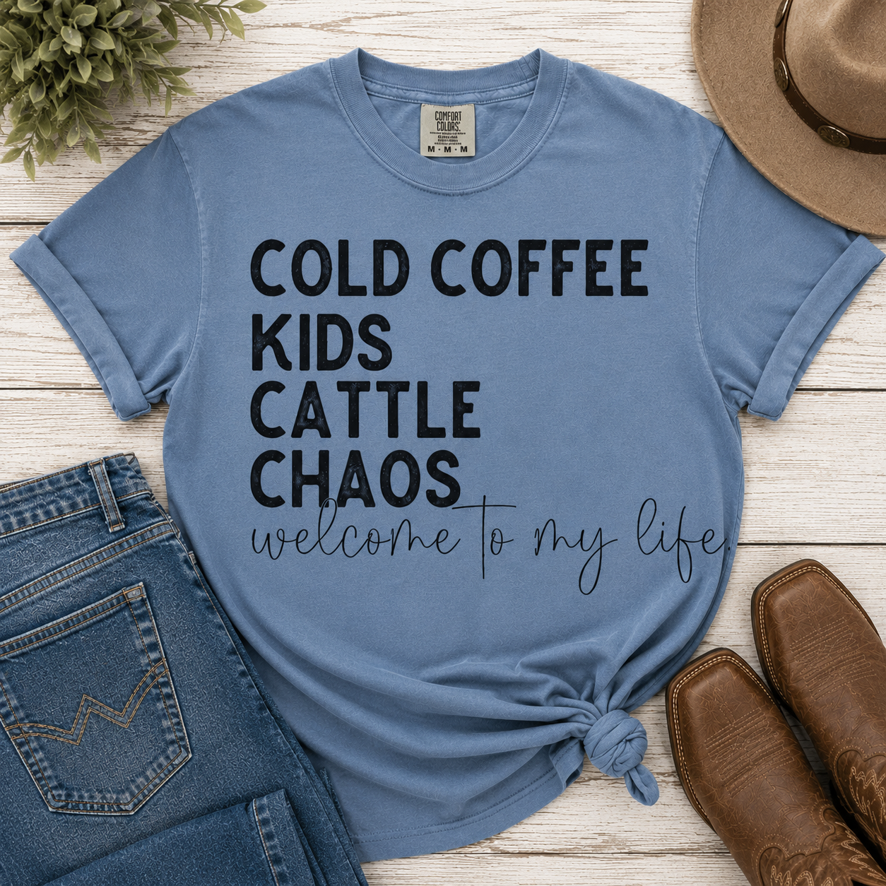 Coffee, Kids, Chaos T-Shirt