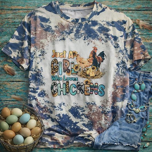 Chicken Lover Rustic Women's T