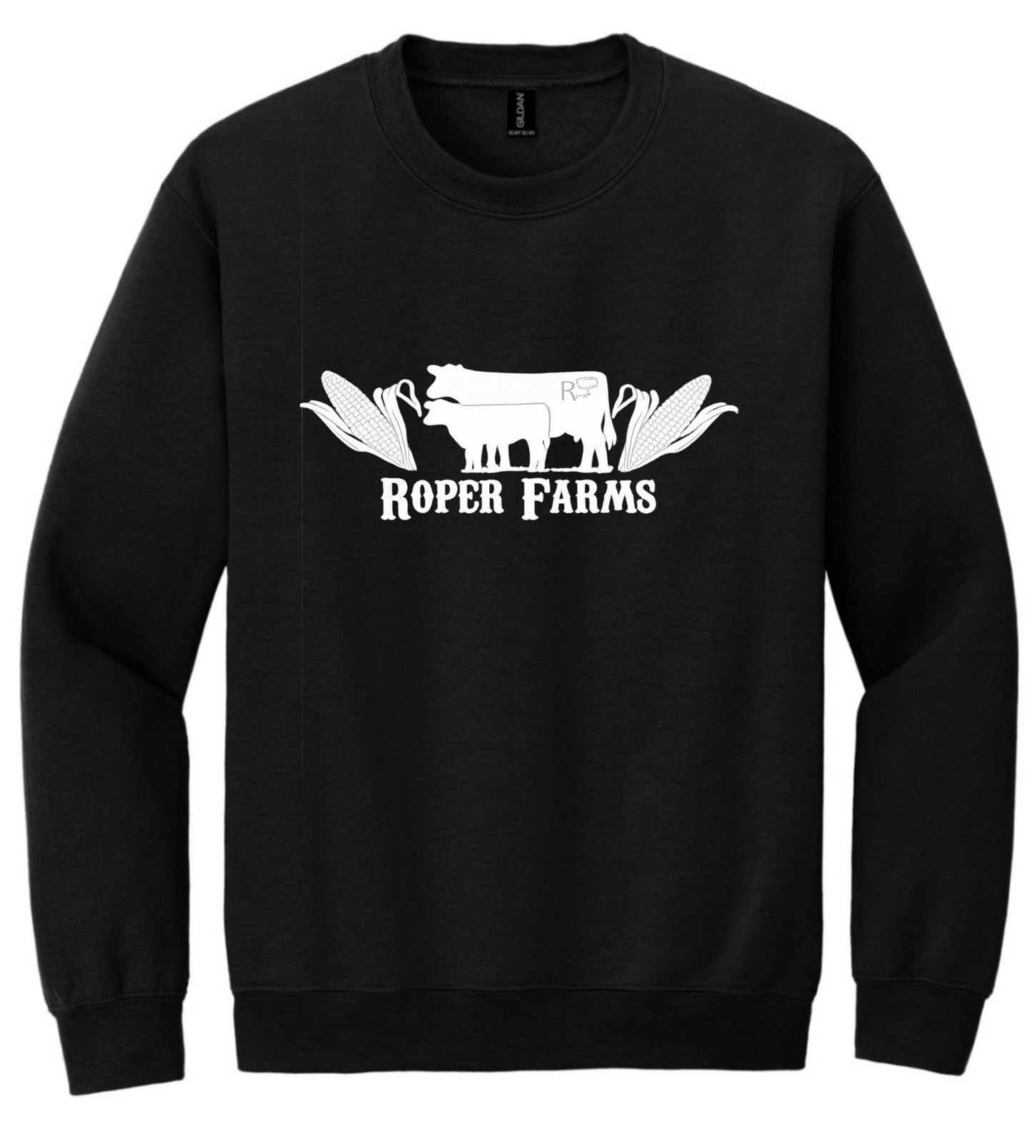 Roper Farms Crewneck - White Logo