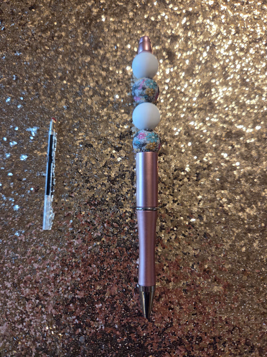 Cow Pink Pen with one Ink Refill