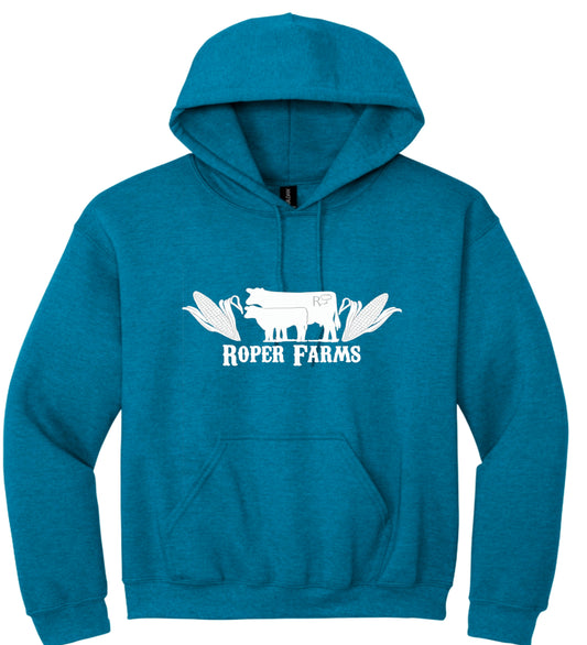 Roper Farms - White Logo