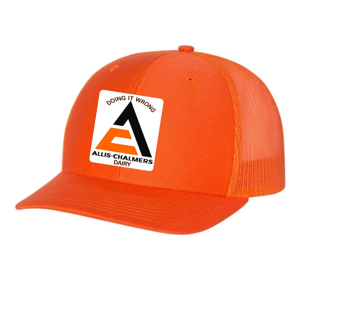 AC Richardson 112 Doing it Wrong Dairy Trucker Hat