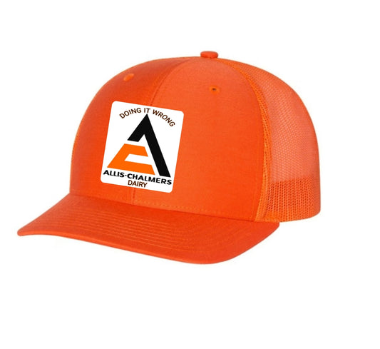 AC Richardson 112 Doing it Wrong Dairy Trucker Hat