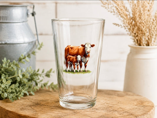 Hereford Pint Glass Drinking Cup