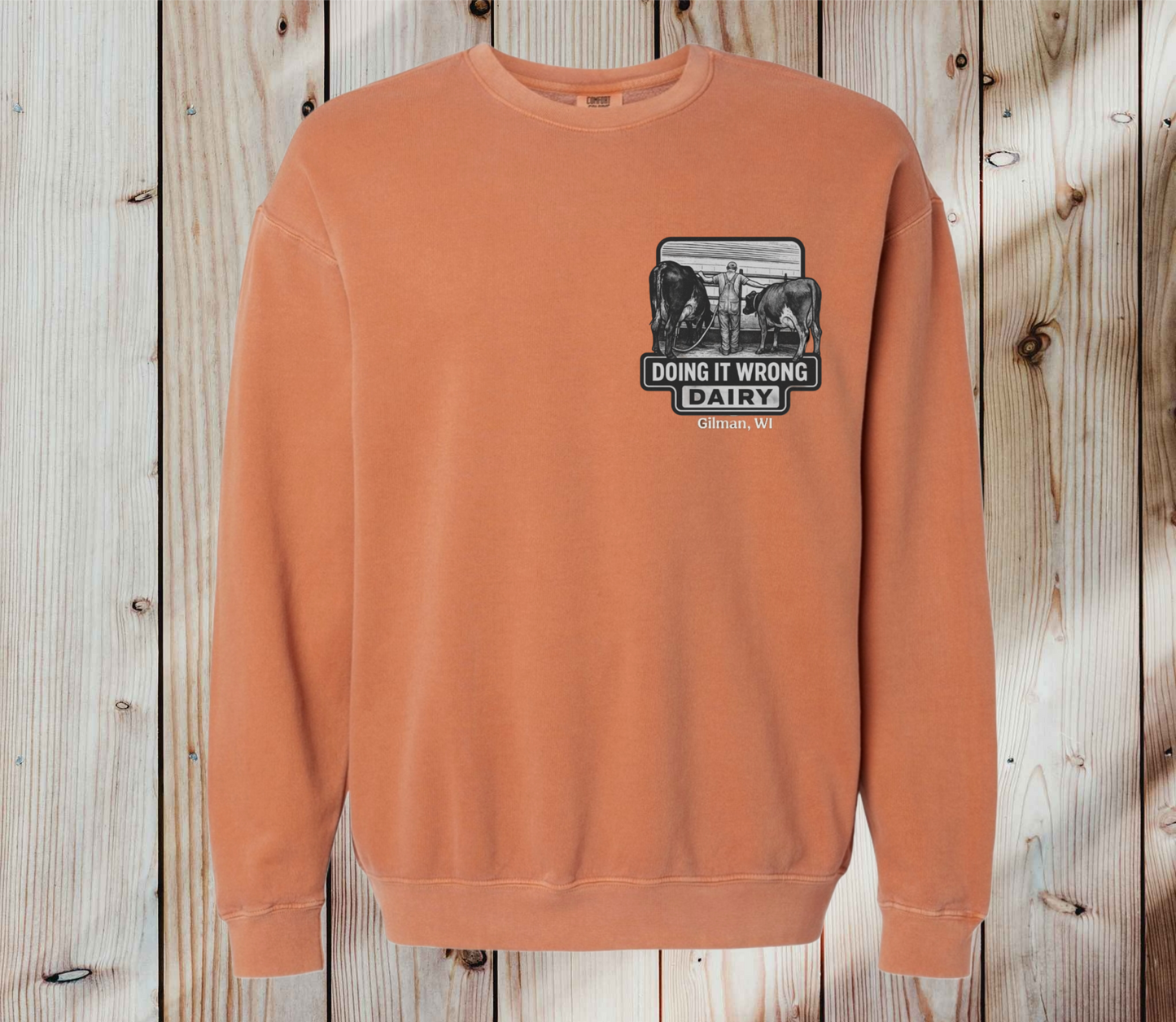 1466 Comfort Colors Lightweight Fleece Crewneck Sweatshirt