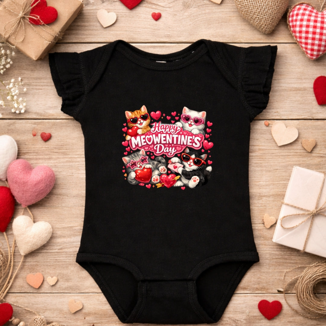 Playful Kitten Valentine Shirt