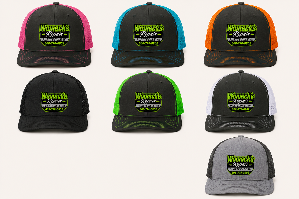 Womack's Repair Richardson 112 Hats