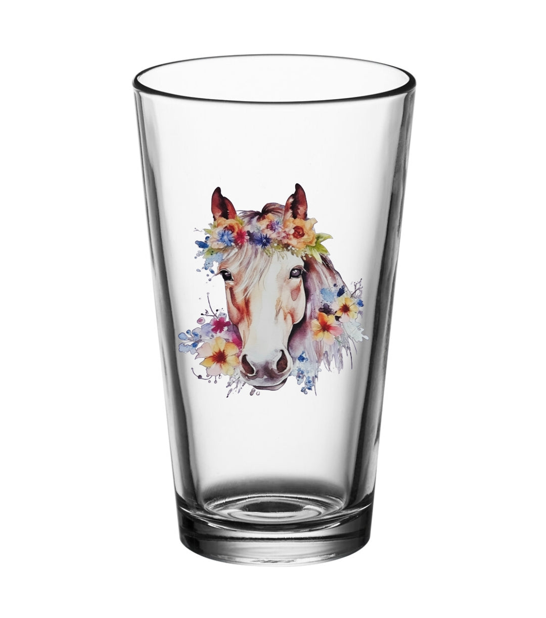Horse Pint Glass