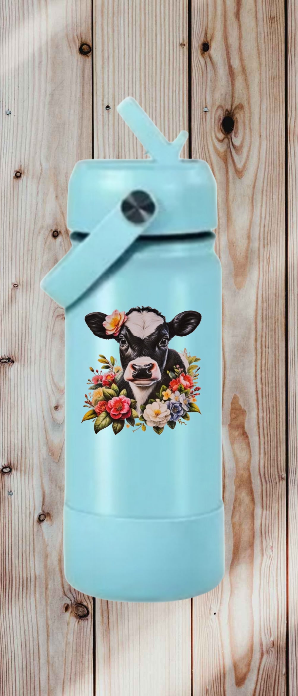 Holstein Floral Calf Tumbler