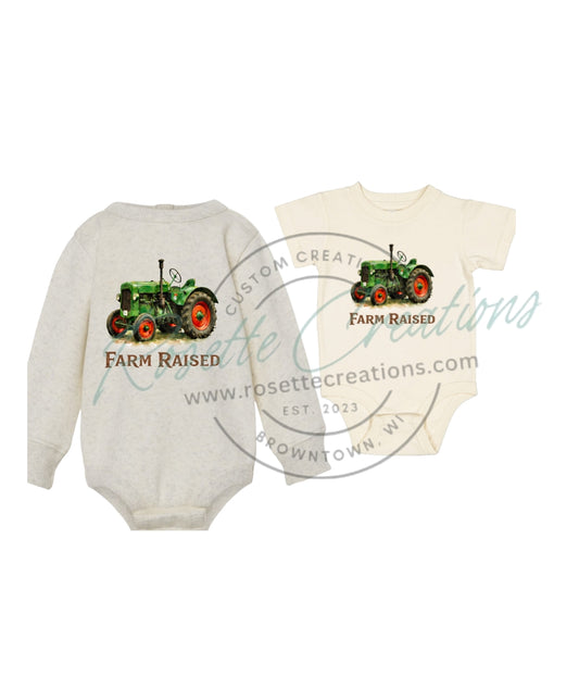 Deutz Farm Raised Onesie