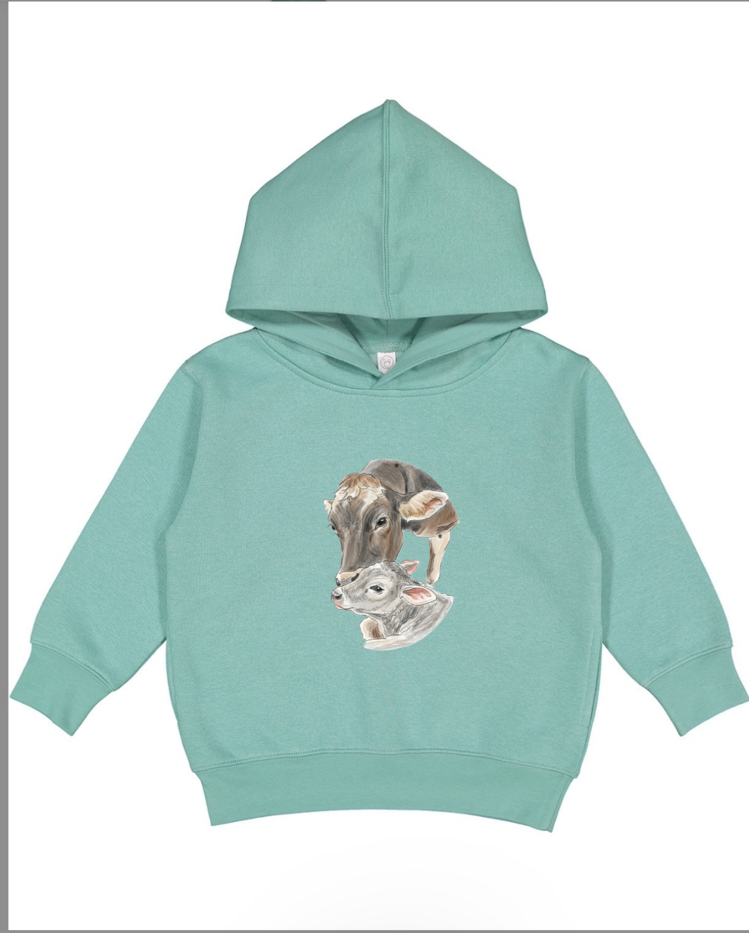 Swiss Cow Calf Hoodie