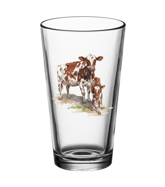 Ayrshire Pint Glass Cup / Drinking Glass