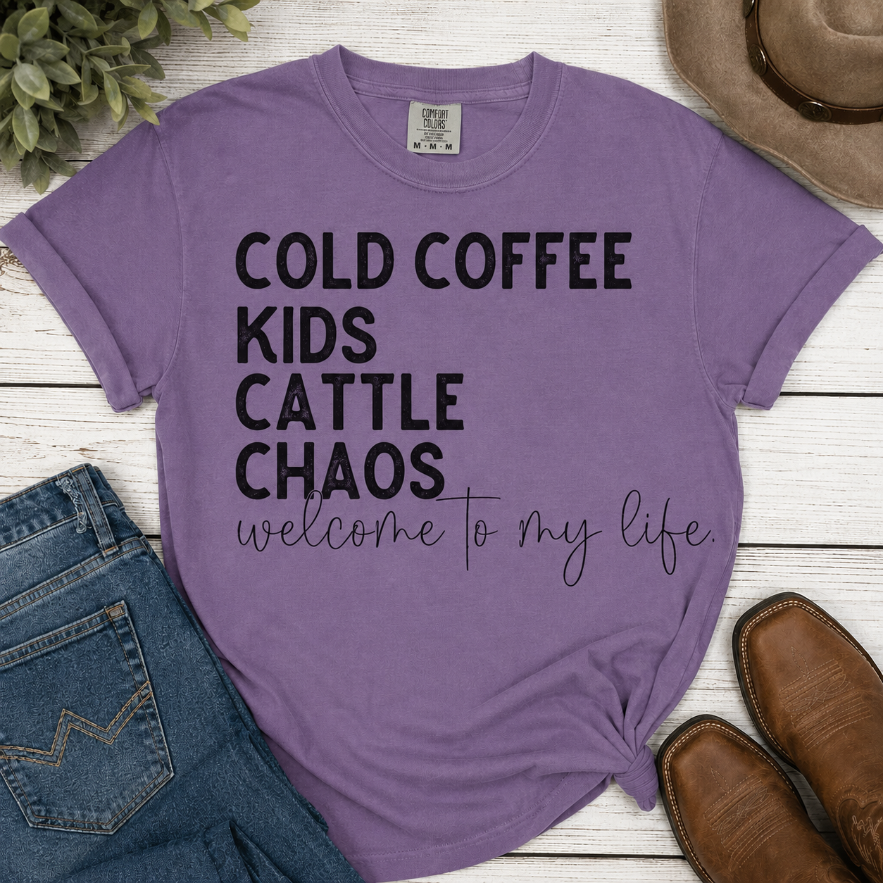 Coffee, Kids, Chaos T-Shirt