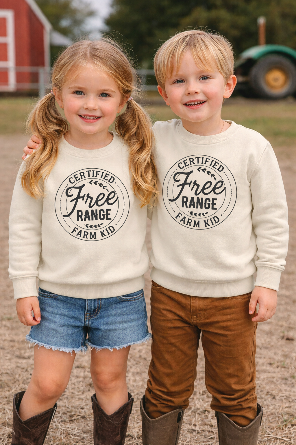 Certified Free Range Farm Kid