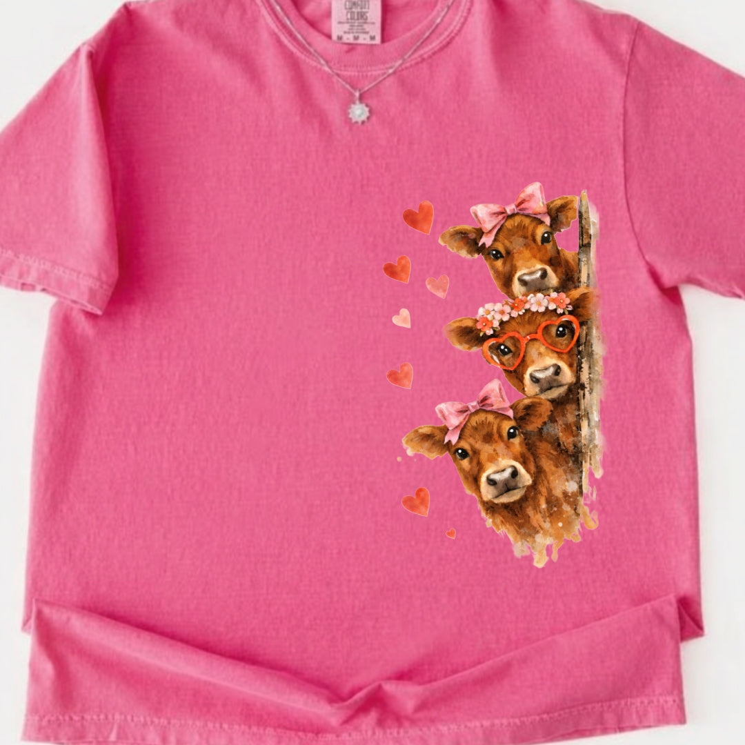 Cow Valentine T-Shirt